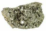 Gleaming Pyrite Crystal Cluster - Peru #136174-1